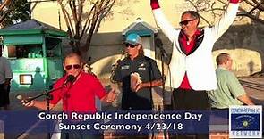 Conch Republic Independence Day Sunset Ceremony 2018