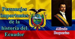 Personajes del Ecuador - Alfredo Baquerizo Moreno - Presidente del Ecuador