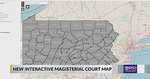 Pennsylvania Courts create new interactive magisterial district court map