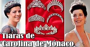 Las tiaras de la princesa Carolina de Mónaco