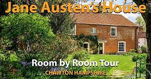 Jane Austen House - Room by Room Tour - Chawton Hampshire - Life of Jane Austen