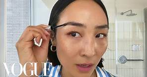 Greta Lee's Casual Glam Beauty Routine | Beauty Secrets | Vogue