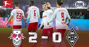 RB Leipzig - Borussia Mönchengladbach [2-0] | GOLES | Jornada 13 | Bundesliga