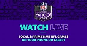 Watch NFL Live on the Yahoo Sports