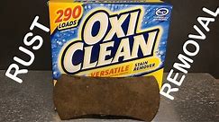Remove Rust With Oxiclean | Grandpa's Tools | Cruiser Axe 1