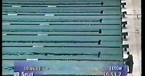 1996 | Kieren Perkins | Olympic Gold | 14:56.40 | 1500m Freestyle | Kowalski Silver | 2 of 2
