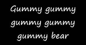 I'm a Gummy Bear (lyrics)
