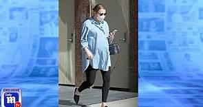 Heavily pregnant Emma Stone is spotted in Los Angeles