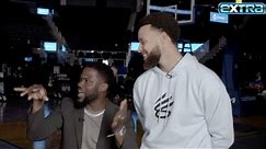 Kevin Hart JOKES with Steph Curry About His Basketball Skills (Exclusive)