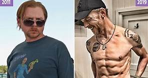 Simon Pegg looks 'ill' after 19lb weight loss says his wife as he reveals shocking body transformation