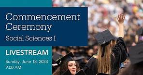UC Santa Barbara Social Sciences I Commencement Ceremony 2023
