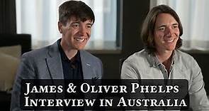 James and Oliver Phelps Exclusive Interview 2022 (Australia)