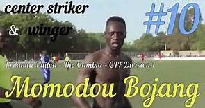 Momodou Bojang - center striker & winger - 2019june
