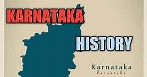 History of Karnataka from 1st century to till date