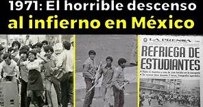 Así fue la SANGUINARIA HISTORIA del HALCONAZO en México que todos debemos conocer (1971)