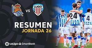 Resumen de Real Sociedad B vs CD Lugo (1-1)