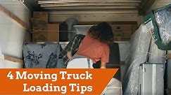 4 Moving Truck Loading Tips