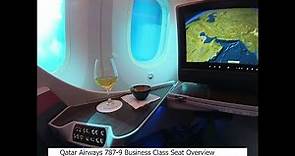 Qatar Airways: 787-9 Business Class Seat Quick Overview