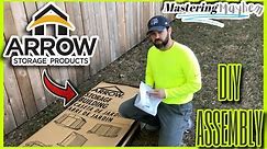 DIY Arrow Storage Building Shed Assembly | Step by Step Guide with Instructions | Start to Finish