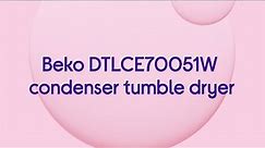 Beko DTLCE70051W 7 kg Condenser Tumble Dryer - White - Quick Look