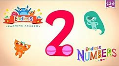 Endless Numbers Two | Learn Number 2 | Fun Number Learning for Kids