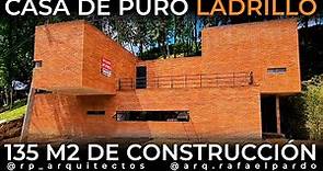 CASA DE PURO LADRILLO | 135 M2 DE CONSTRUCCIÓN | RP ARQUITECTOS
