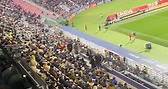 Palco de Medel en el estadio del Bologna