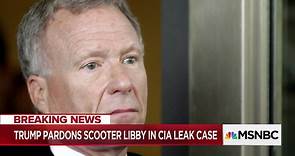 Trump pardons Scooter Libby in CIA leak case