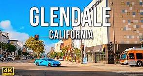 Glendale Downtown Drive [4K] | Los Angeles | California