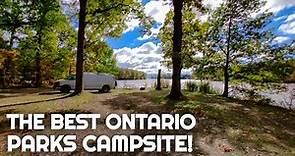 THE BEST Ontario Parks Campsite | Wheatley Provincial Park