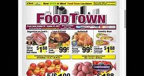 Food Town - SUPER weekly special deals AD coupon preview vol1