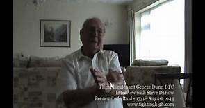 Bomber Command pilot George Dunn interview with Steve Darlow