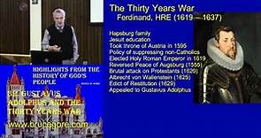 32. Gustavus Adolphus and the Thirty Years War