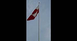The Greenlandic flag