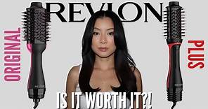 Revlon One Step Hair Dryer & Volumizer vs NEW Revlon Plus Review | Is it Worth it?!