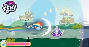 My Little Pony Rainbow Runners, Epic Color Rush #11 🦄 RAINBOW DASH: Dashes with her Rainboom!