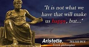 Words Of Wisdom - 20 Inspirational Quotes From Aristotle