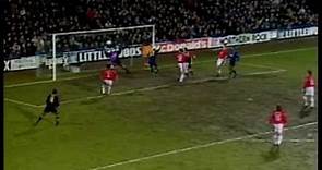 Marcus Gayle scores winner against Manchester United
