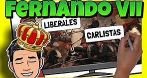 👑 El REINADO de FERNANDO VII | RESUMEN
