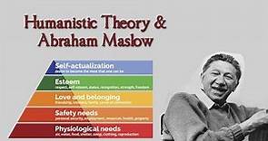 Abraham Maslow & Humanistic Theory | Personality Theory
