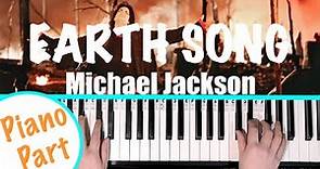 EARTH SONG - Michael Jackson Piano Tutorial