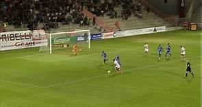 Goal Johan CAVALLI (42') - AC Ajaccio - Evian TG FC (2-0) / 2012-13