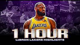 1 Hour of EPIC LeBron James Lakers Highlights 👑🔥