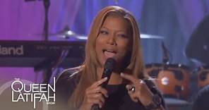 Queen Latifah Singing "I'm Gonna Live Till I Die" on The Queen Latifah Show