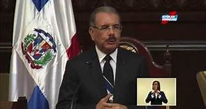 Discurso Rendición de Cuentas del Presidente Danilo Medina