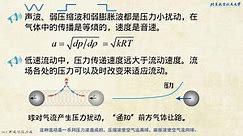 流体力学基础-14_膨胀波与激波-北航王洪伟(学术人人)