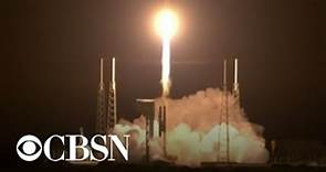 NASA launches spacecraft on 12-year mission