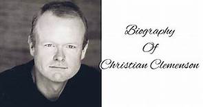 Who is Christian Clemenson?