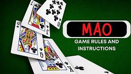 Mao Card Game Rules and How to Play | Group Games 101