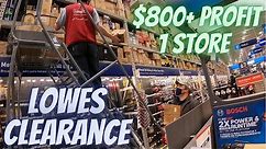 I'M ALWAYS SHOPPING AT LOWES AFTER THIS TRIP!